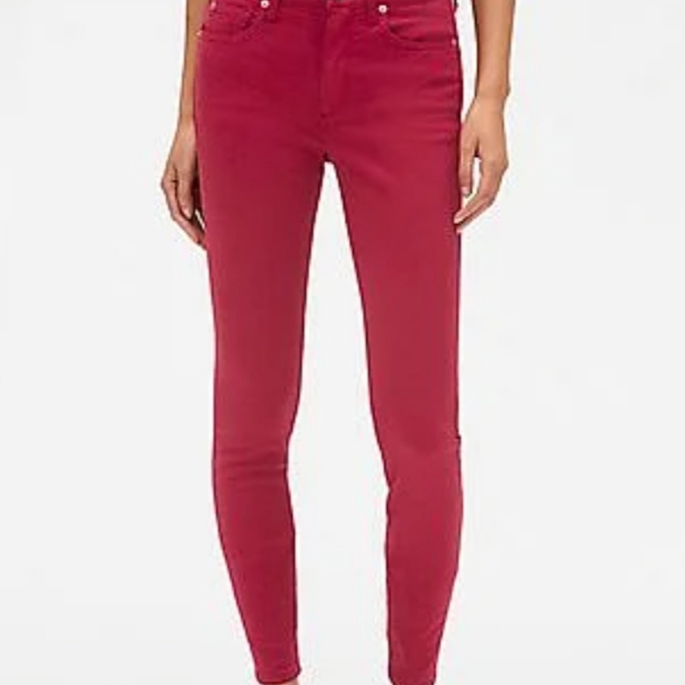 Levi Strauss& Co Pink  Mid Rise Jeans Legging